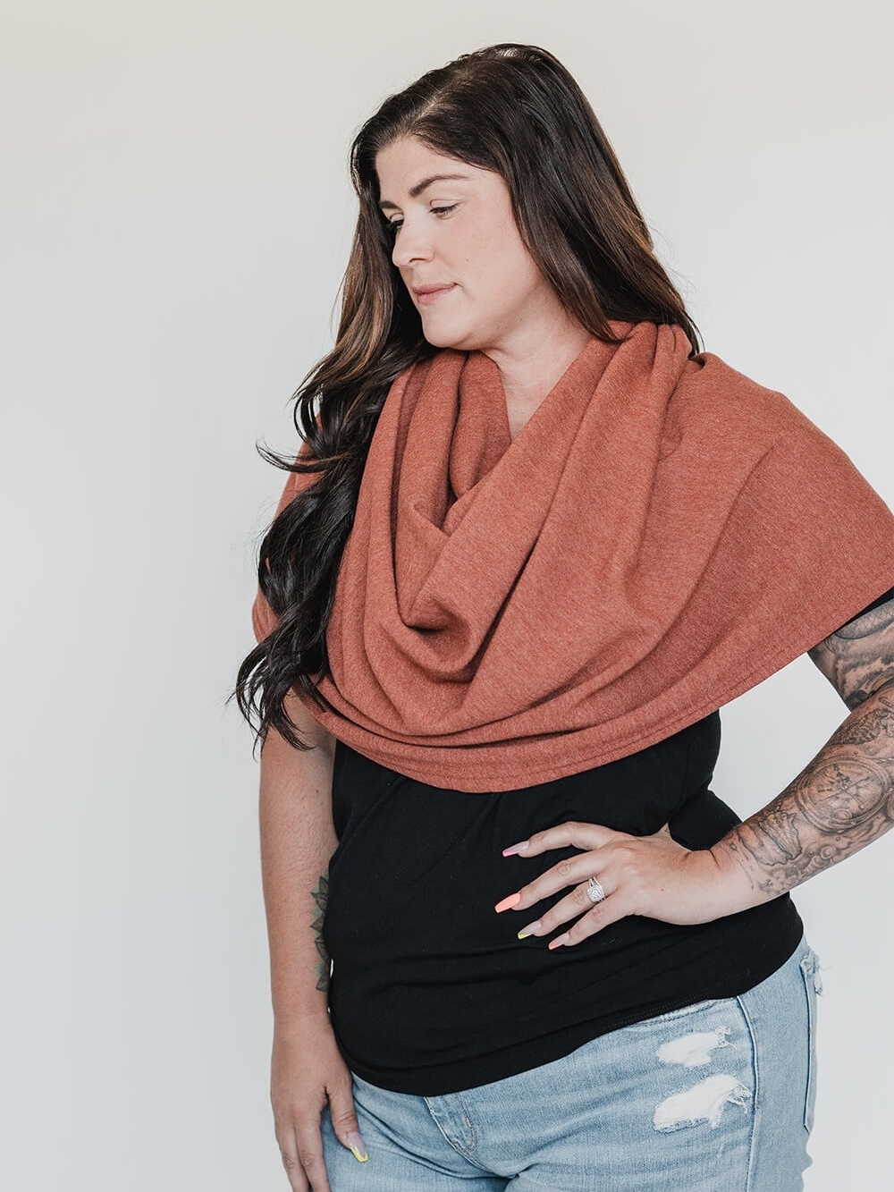 Blondie Apparel Campfire Wrap Scarf